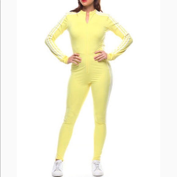 Adidas Stage Suit in yellow - Picture 7 of 7